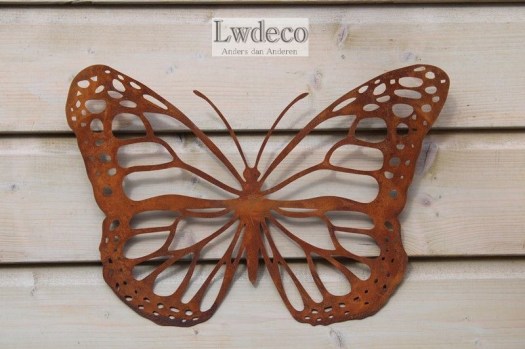 Lw5002 vlinder 38x25cm